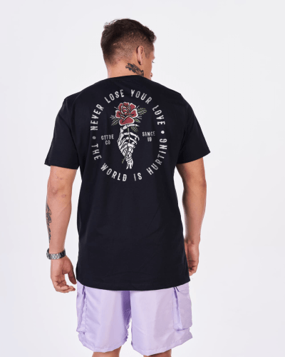 CAMISETA ESTAMPADA GRATTITUDE - FLOWER