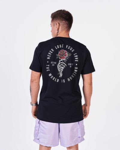 CAMISETA ESTAMPADA GRATTITUDE - FLOWER